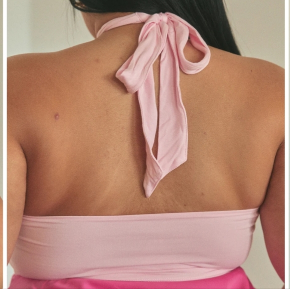 Klassy Network Women's Keyhole Brami (Crop) - Picture 3 of 5